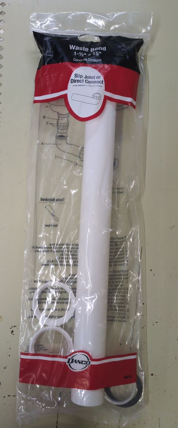 94014 1-1/2 O.D. X 15 SJ WASTE ARM