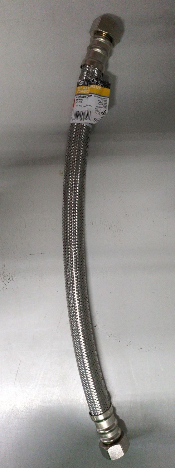 59782 WATER HEATER SUPPLY LINE HOSE