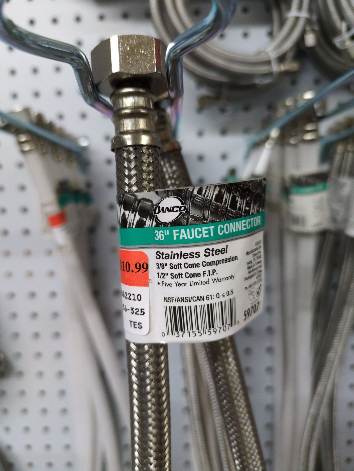 59707 FAUCET SUPPLY LINE HOSE