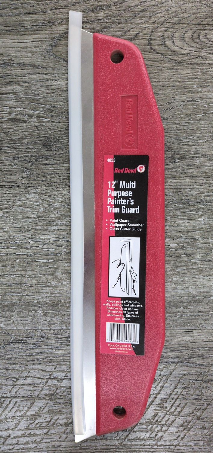 Red Devil 12" Multi Purpose Painter's Trim Guard