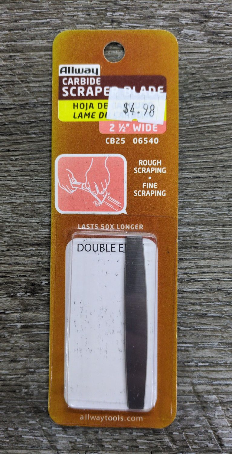 Scraper Blade 2 1/2" WIDE