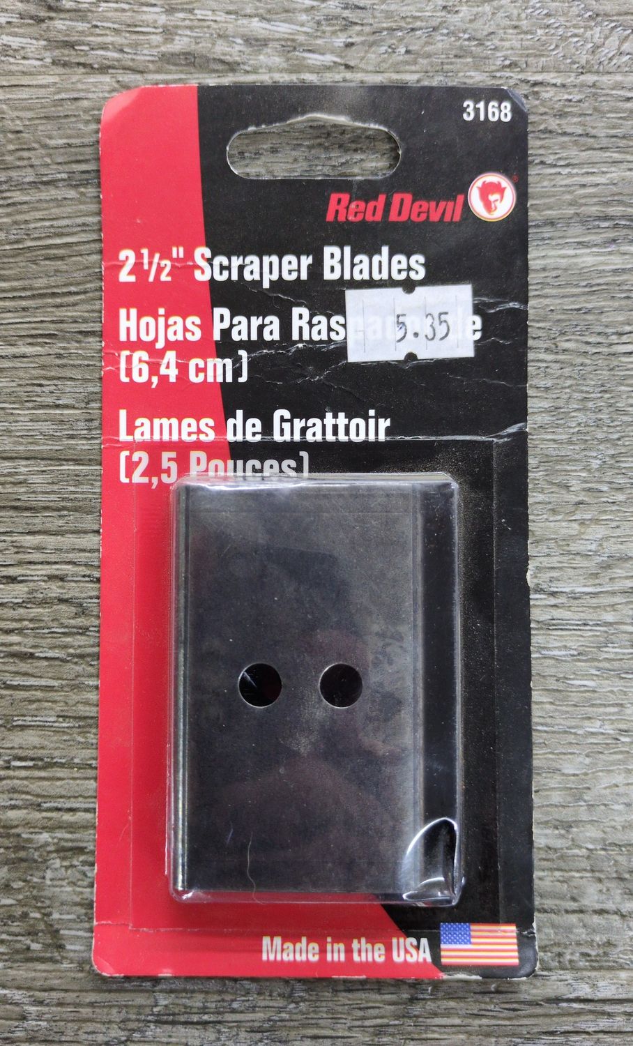 2 1/2" Scraper Blades