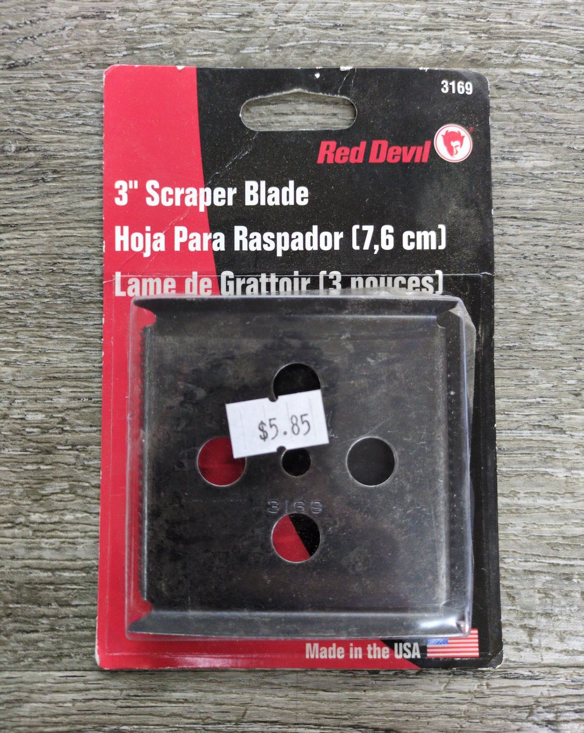 3" Scraper Blade