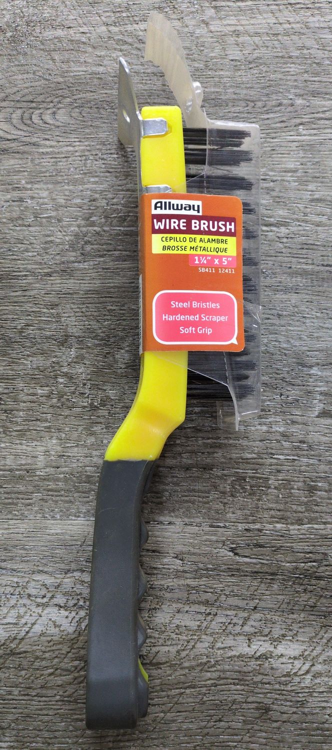 Wire Brush Scraper 1 1/4" x 5"