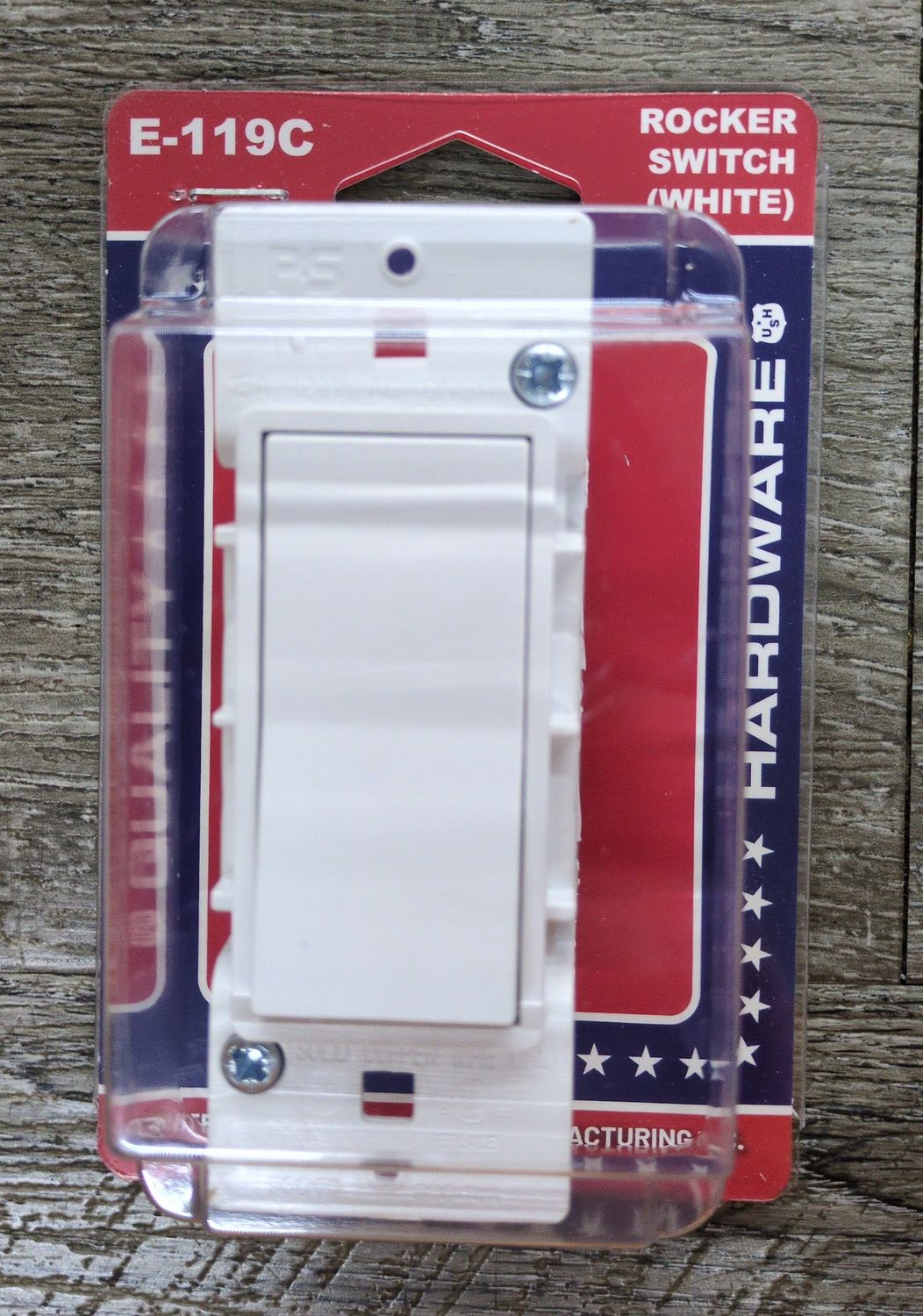 ELECTRICAL SWITCH WHITE