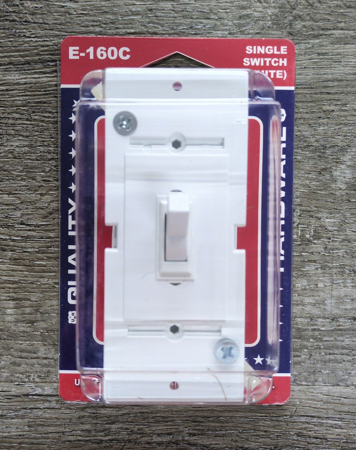 SINGLE CONVENTIONAL SWITCH WHITE