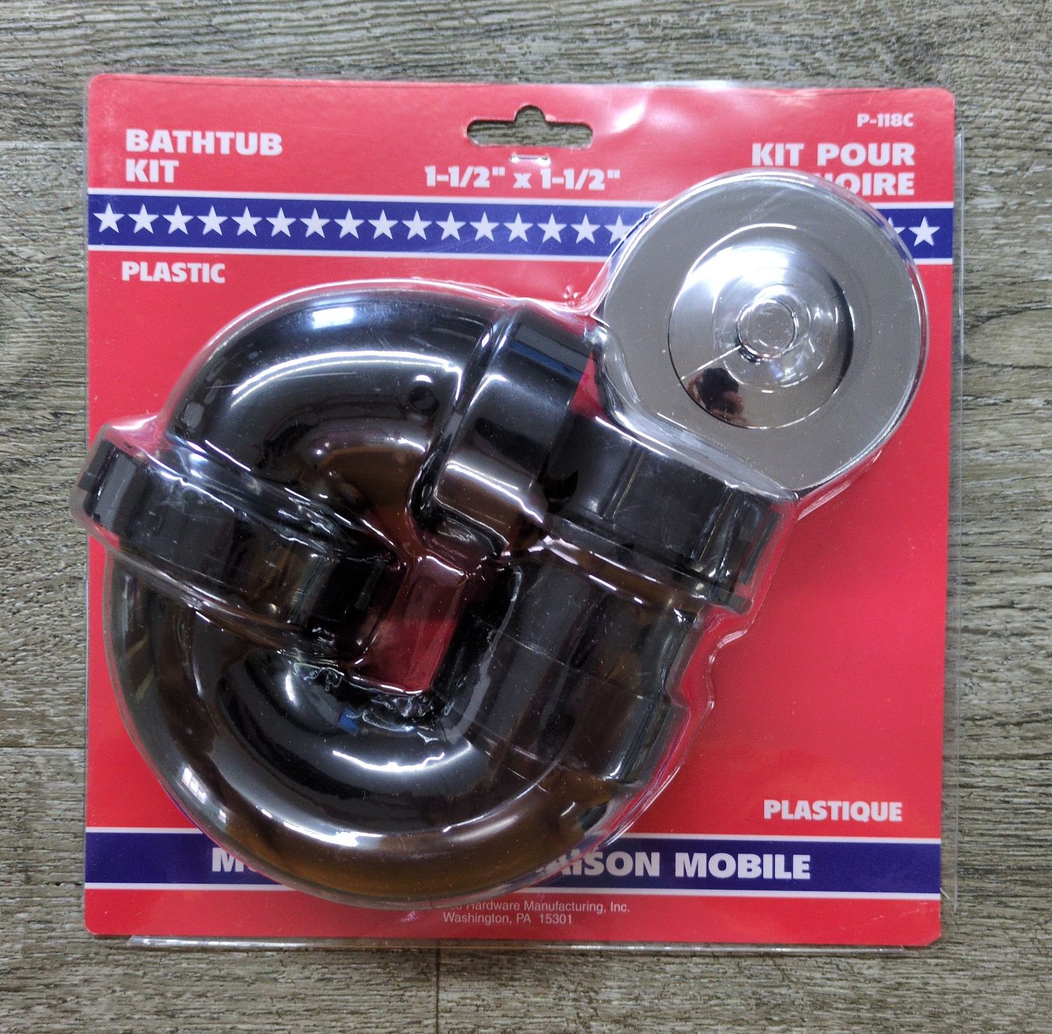 BATHTUB KIT WITH POPSTOP