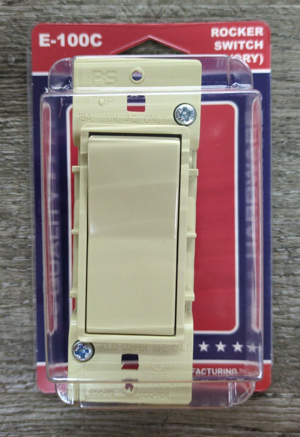 ELECTRICAL SWITCH IVORY