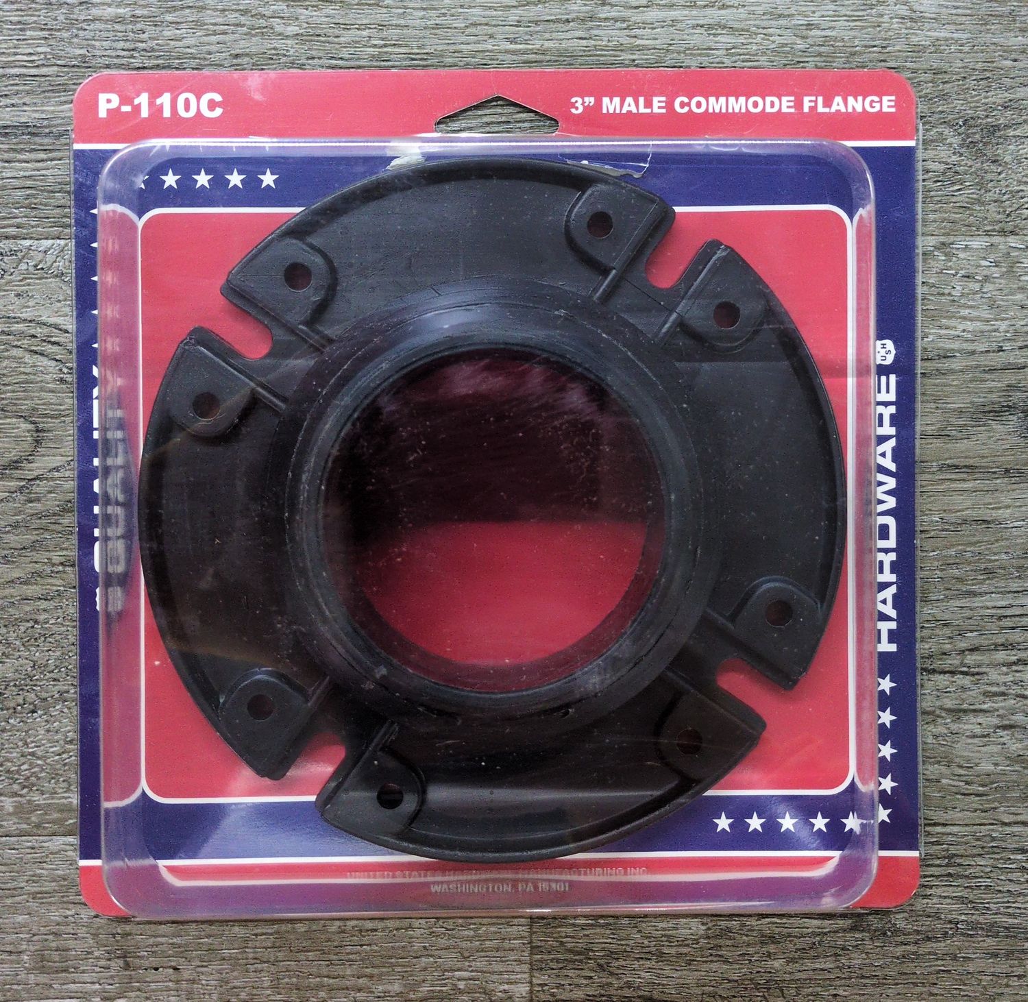 COMMODE FLANGE 4X 3