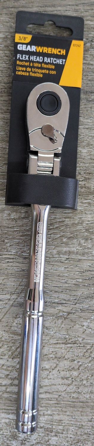 QR RATCHET 72T FLEX HEAD, 3/8