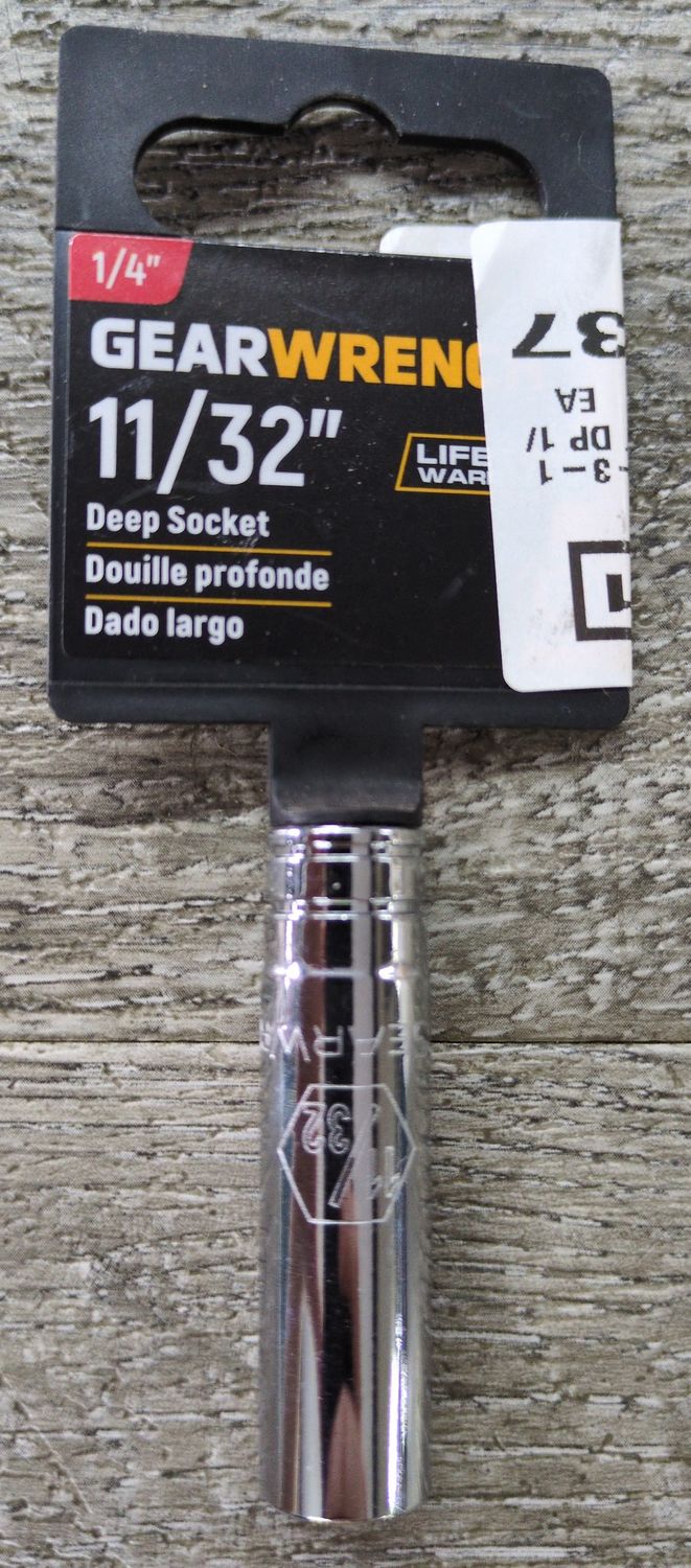 SKT DP 1/4DR 6PT 11/32