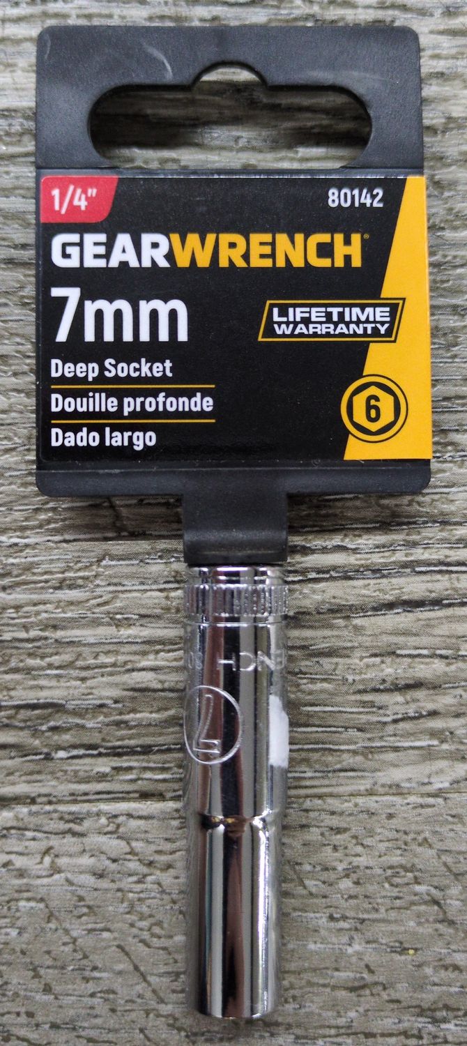 SKT DP 1/4DR 6PT 7MM