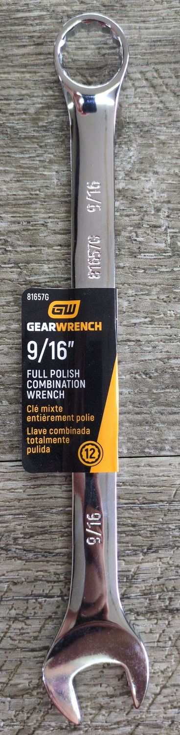 FP COMB WRENCH 12PT 9/16