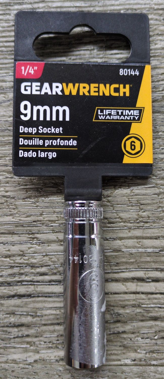 SKT DP 1/4DR 6PT 9MM