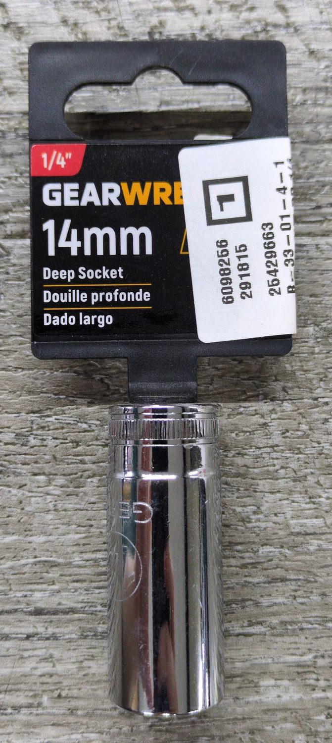 SKT DP 1/4DR 6PT 14MM