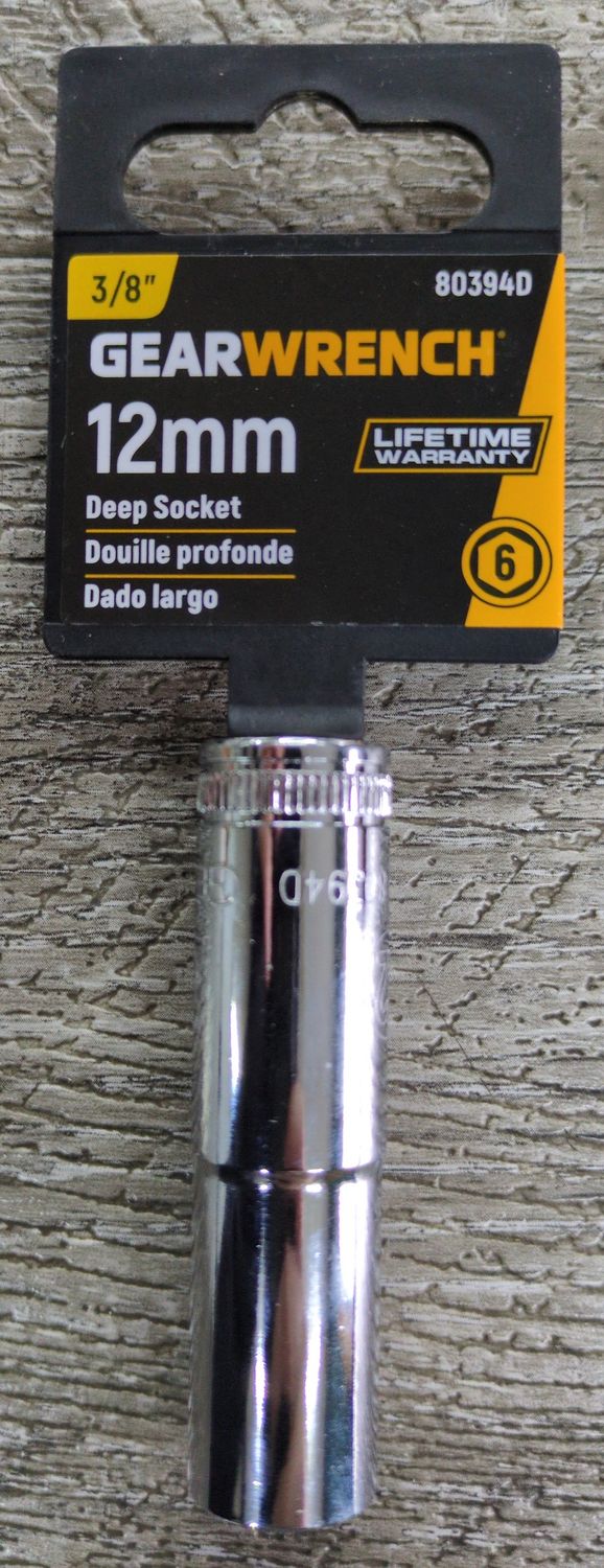 SKT DP 3/8DR 6PT 12MM