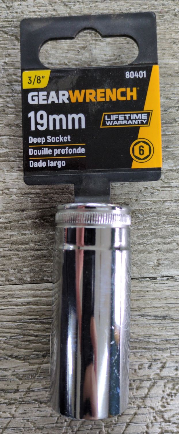 SKT DP 3/8DR 6PT 19MM