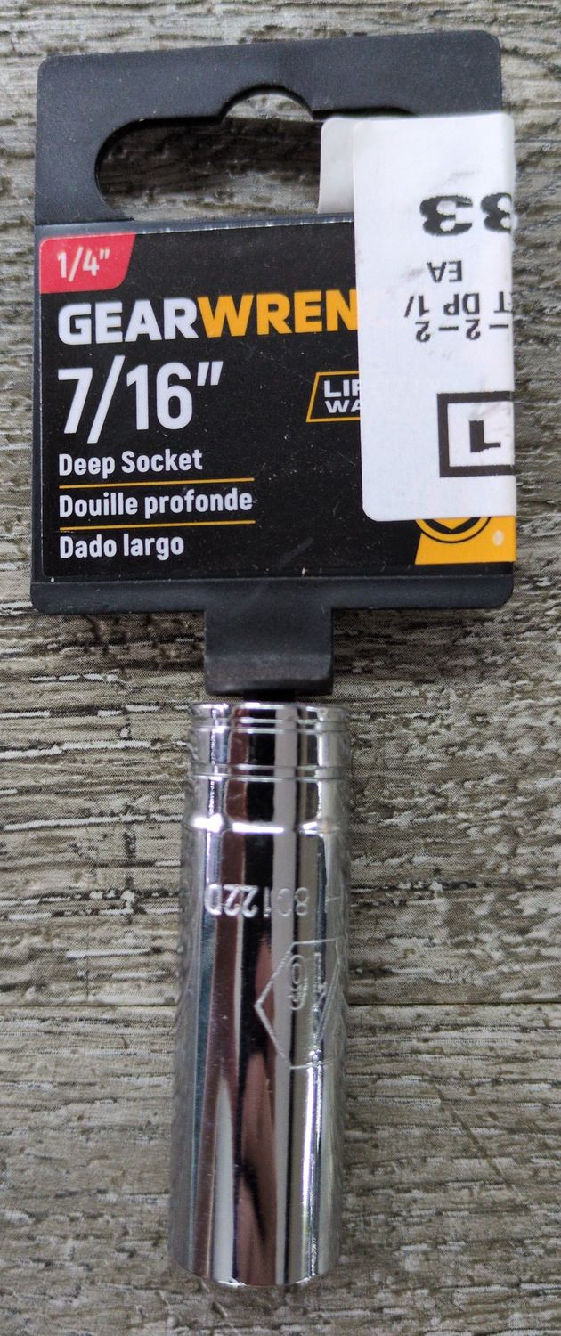 SKT DP 1/4DR 6PT 7/16