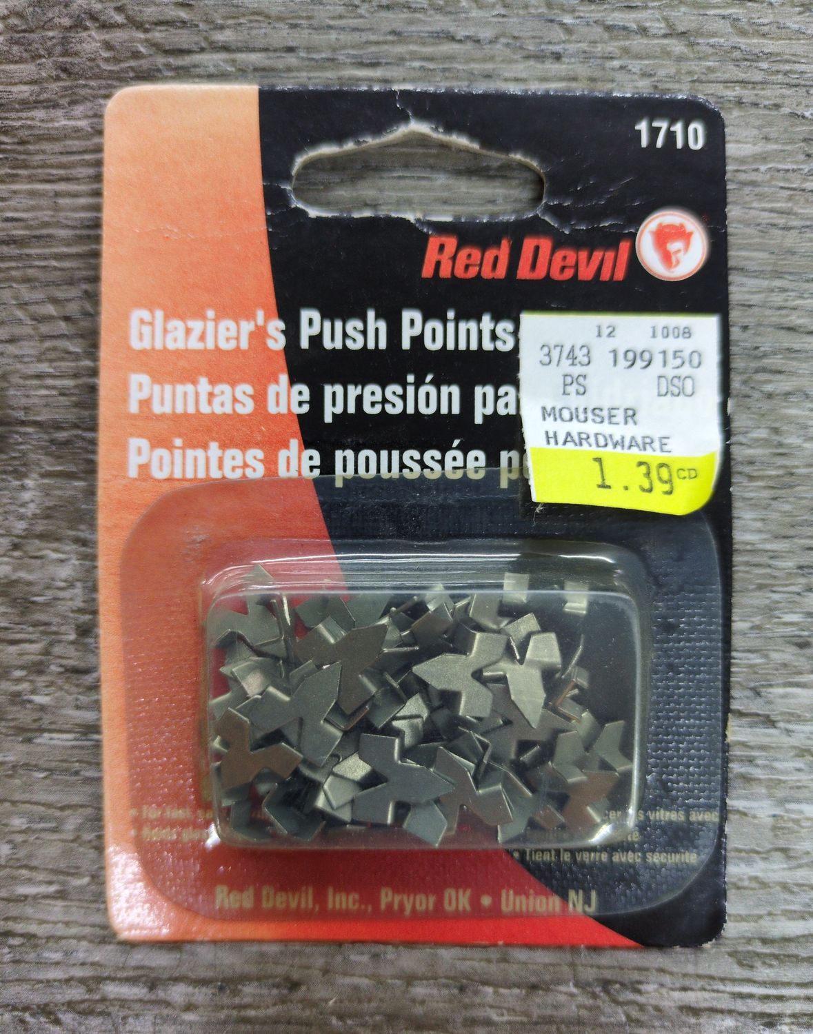 Glazier's Push Points