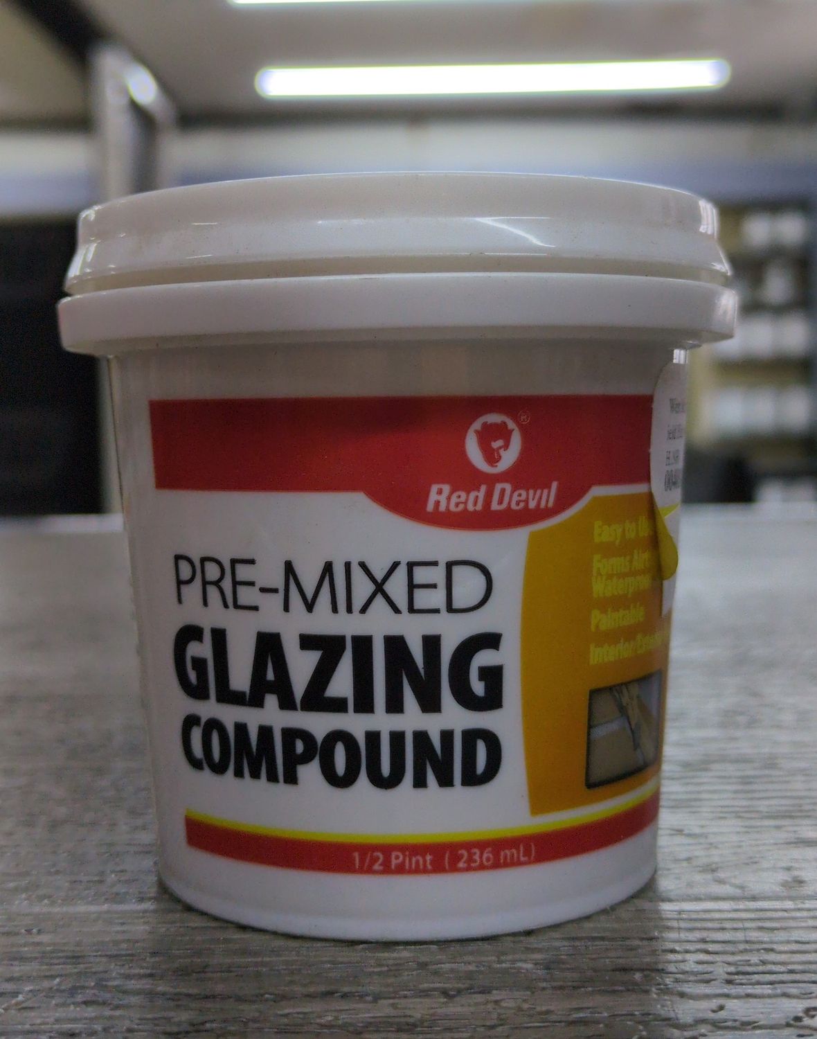 Glazing Compound 1/2 PINT