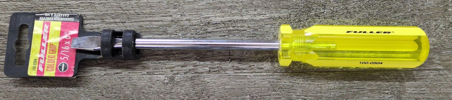 Fuller 5/16 x 6 Screwdriver