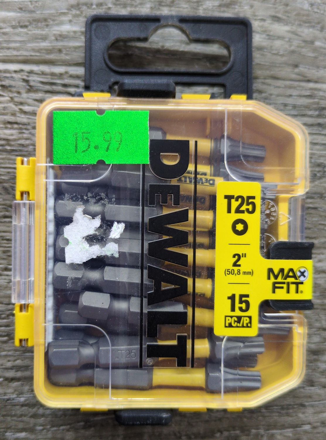 Dwalt T25 Bit set