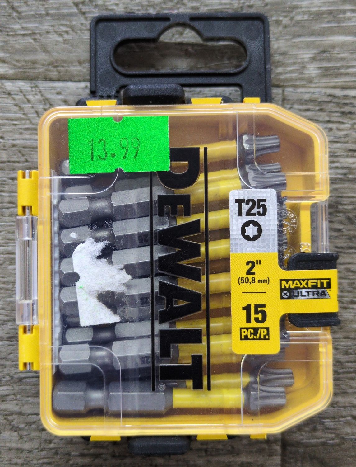 Dewalt Silver T25 bit set
