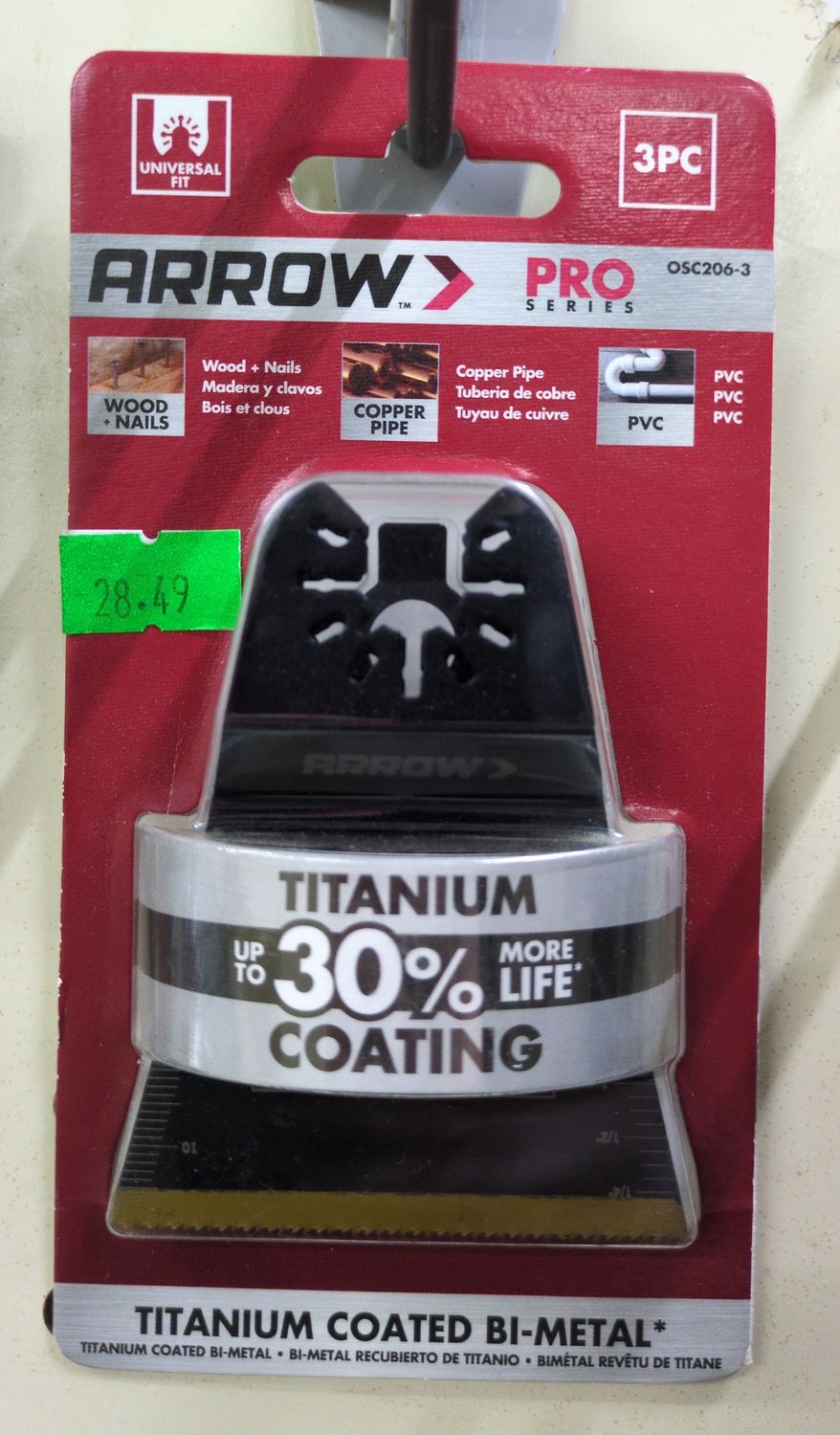 OSC206-3 3PK 2-11/16 TITA WOOD/NAIL