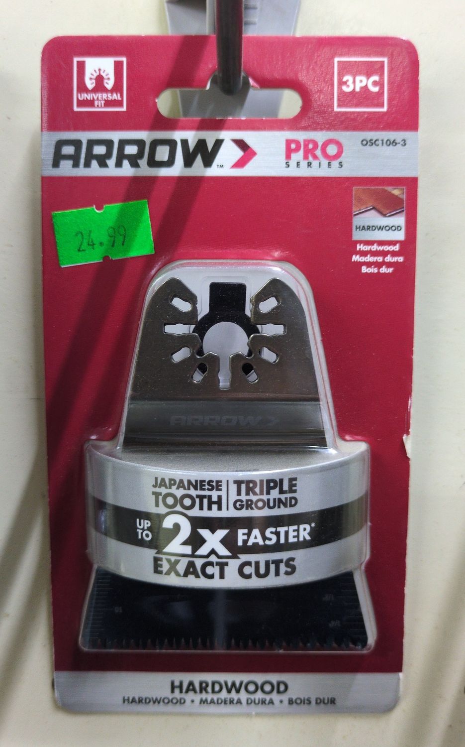 OSC106-3 3P 2-11/16"FAST CUT CRVBLD