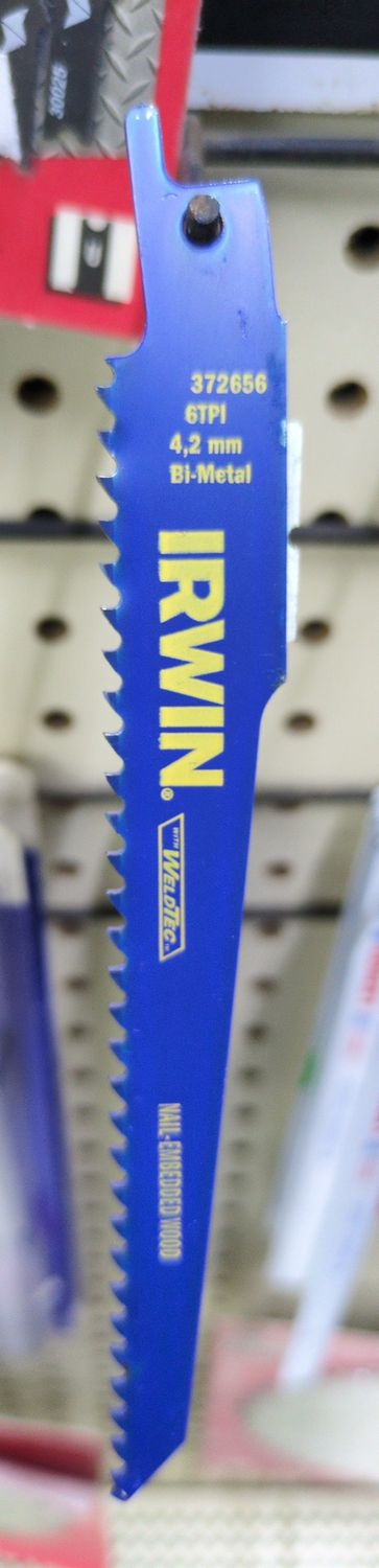 Irwin 6TPI Single Blade