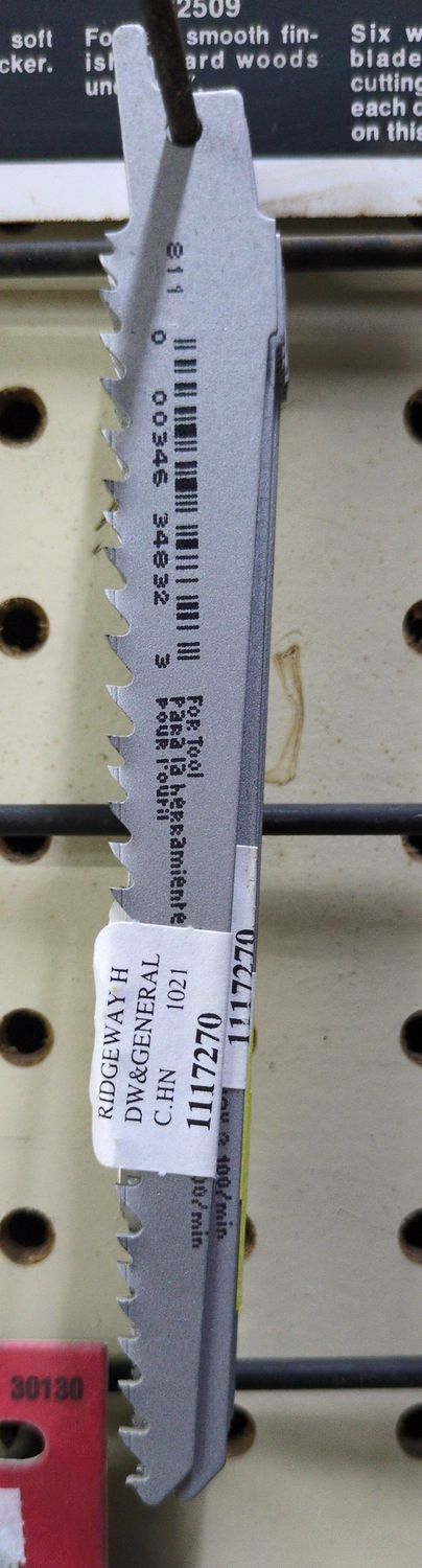 Bosch 5/8 TPI Single Blade