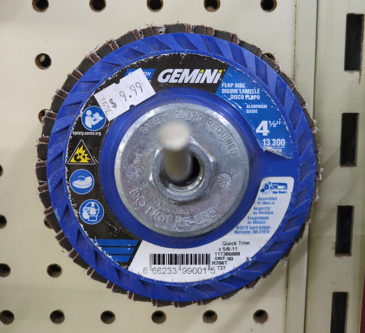 Gemini 4 1/2 Flap Disc