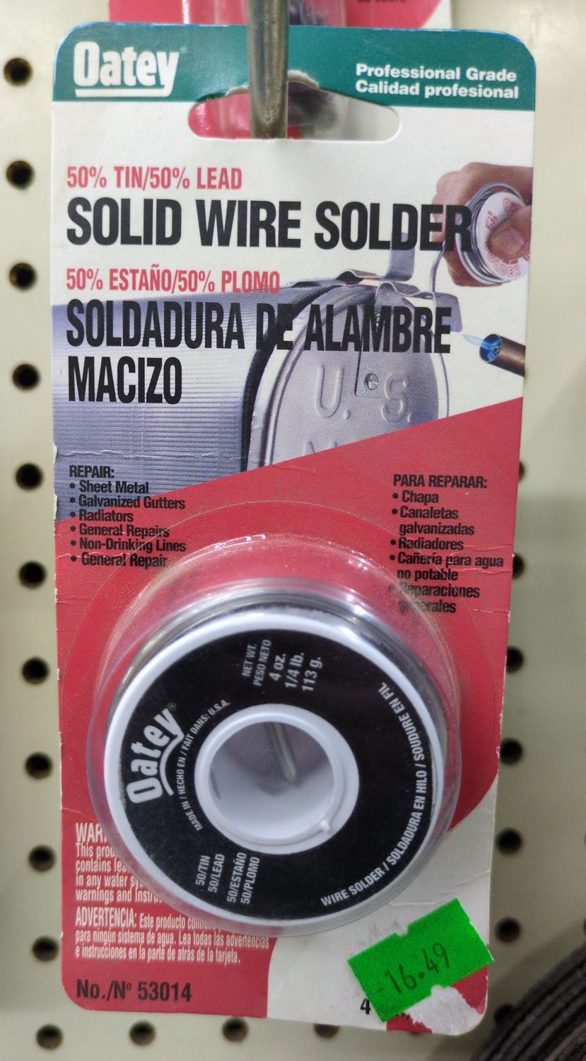 53191 SW 50/50 SOLDER 1/4LB