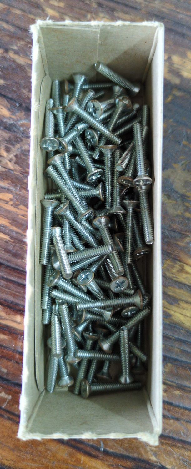 4-40 x 3/4 Machine Screw Flat Head