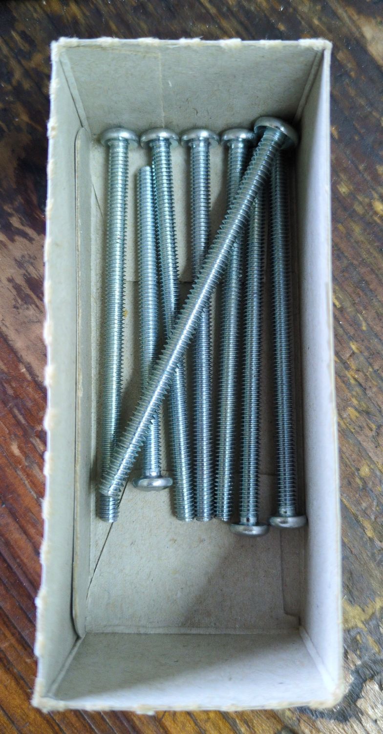 8-32 x 3 Machine Screw Pan Head