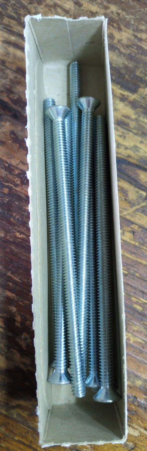 1/4-20 x 5 Machine Screw Flat Head