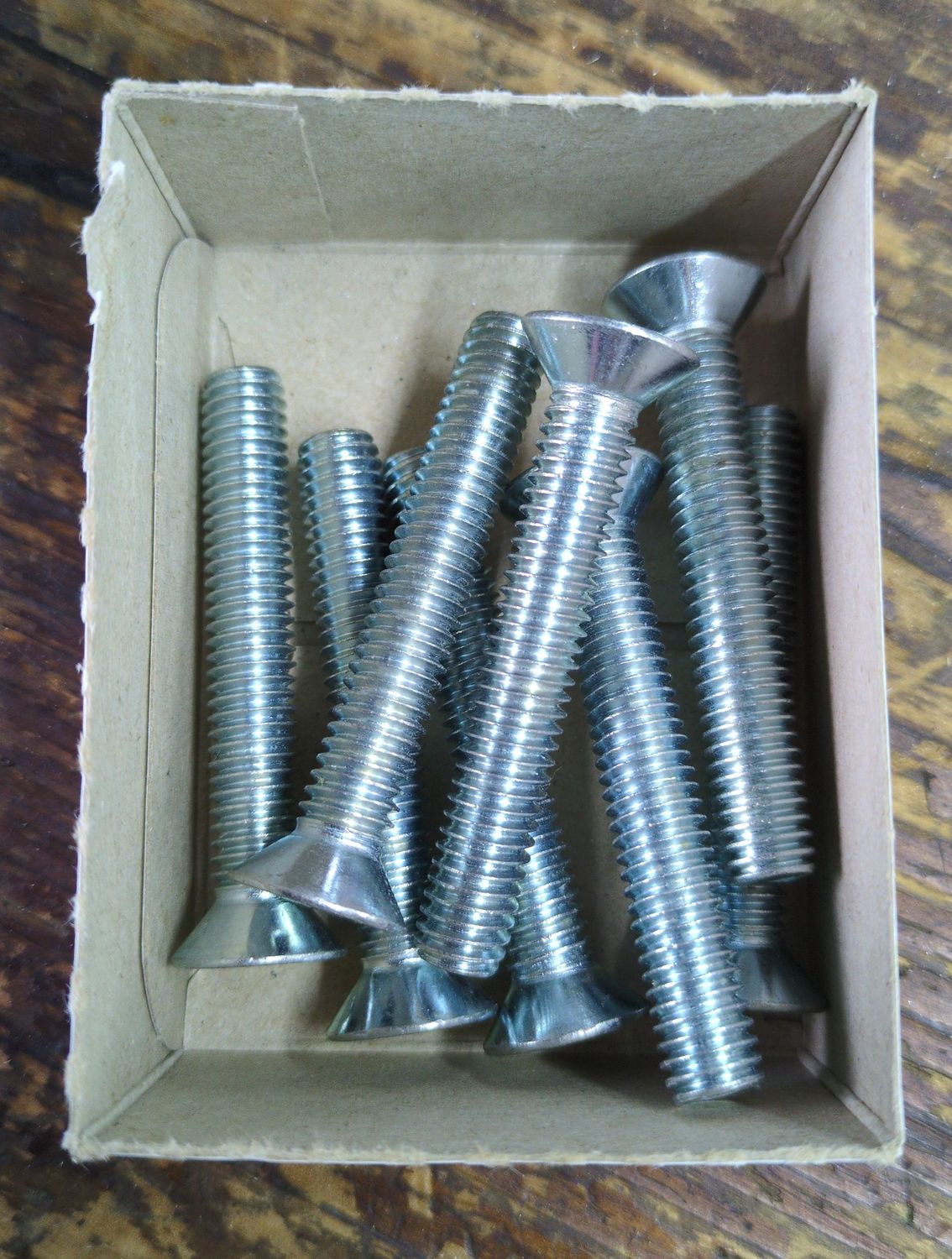 3/8-16 x 2-1/2 Machine Screw Flat Head