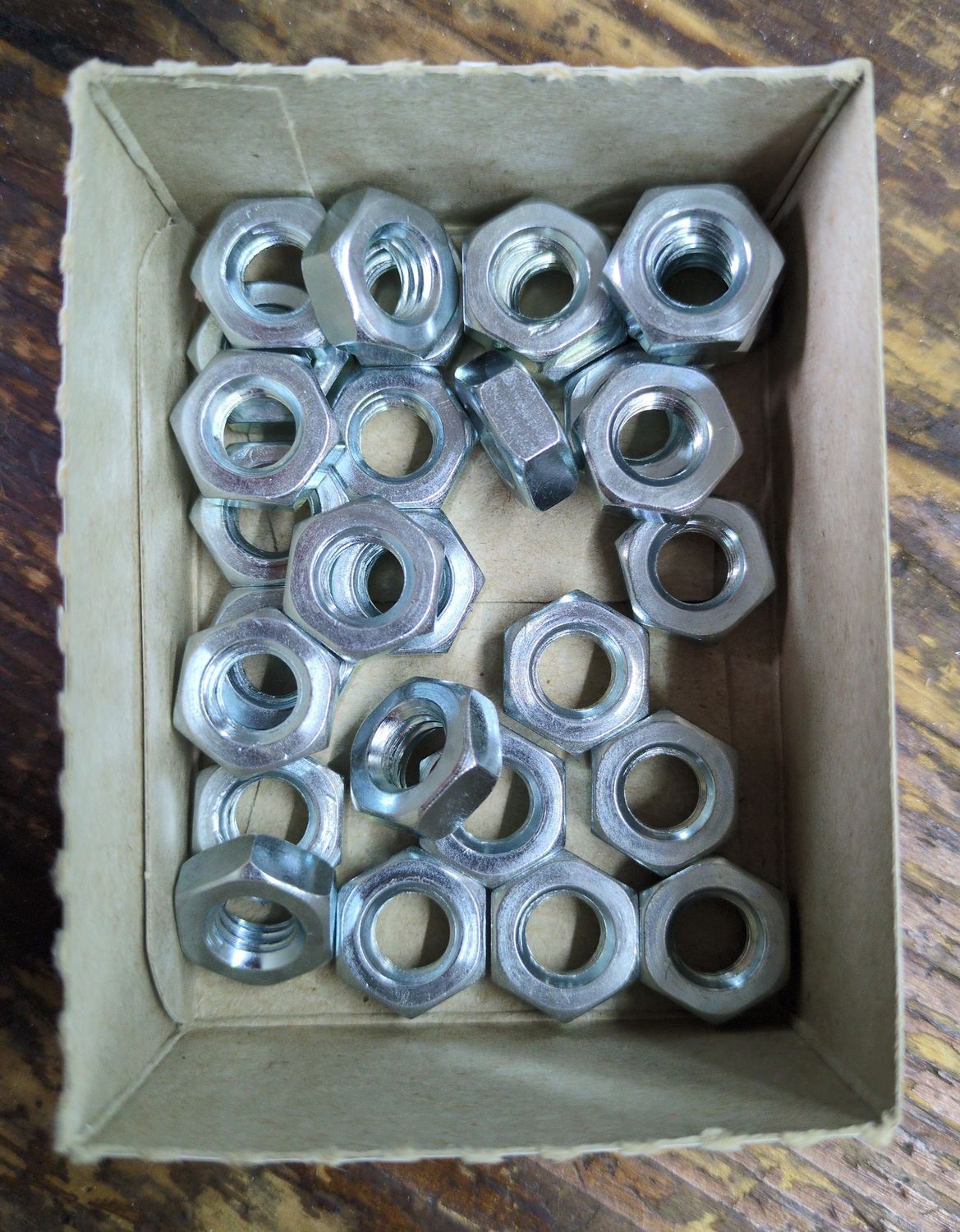 3/8-16 Hex Nut Flat Head