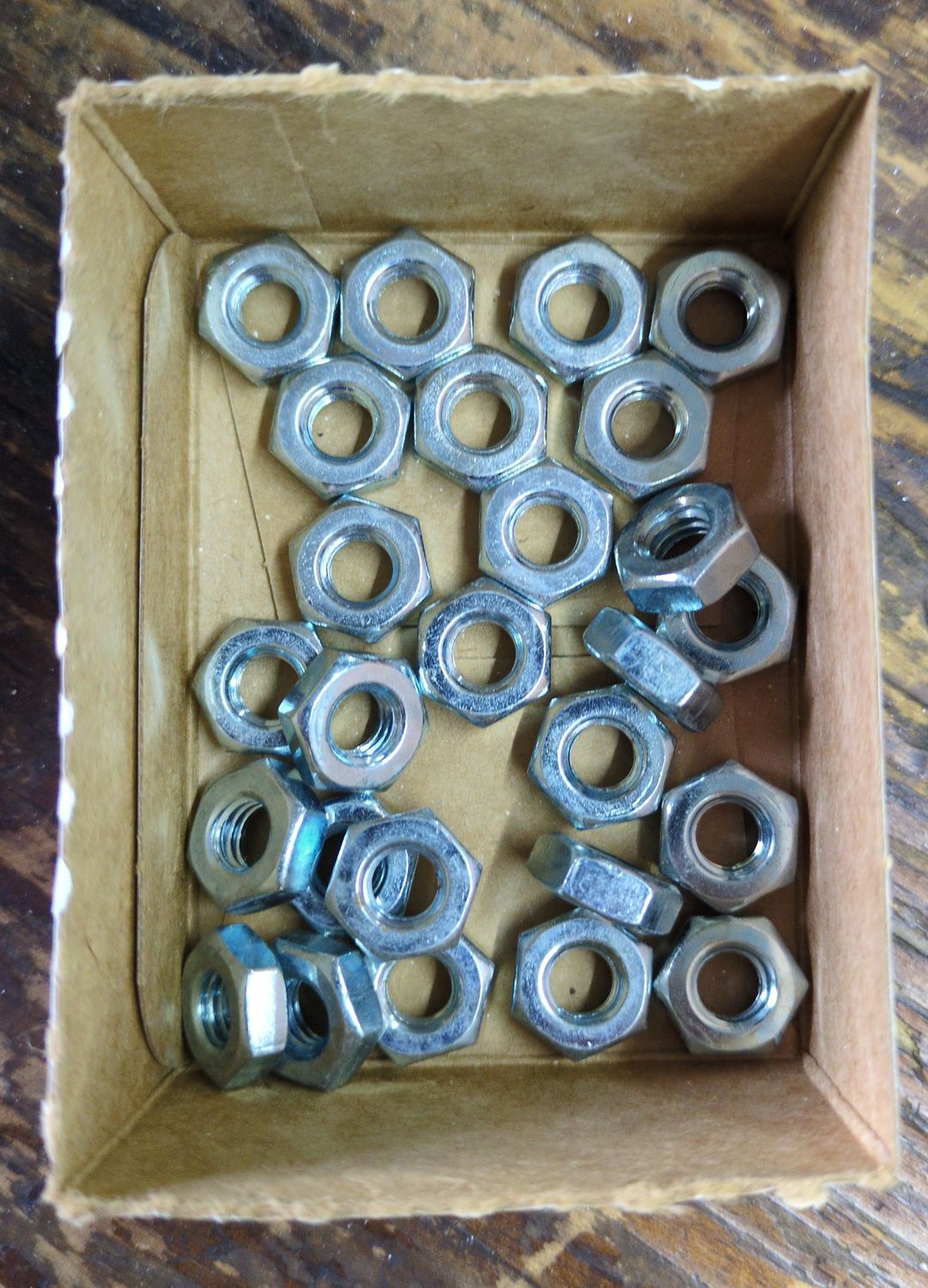 5/16-18 Hex Nut Flat Head