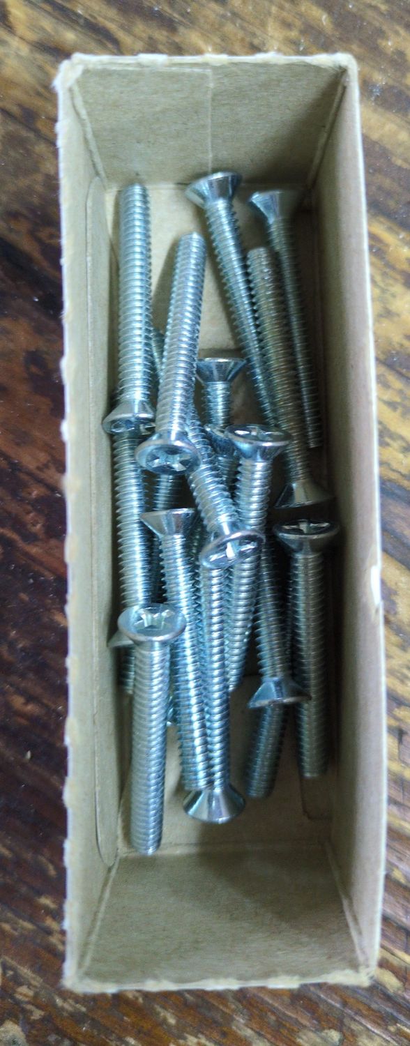 10-24 x 1-1/2 Machine Screw Flat Head