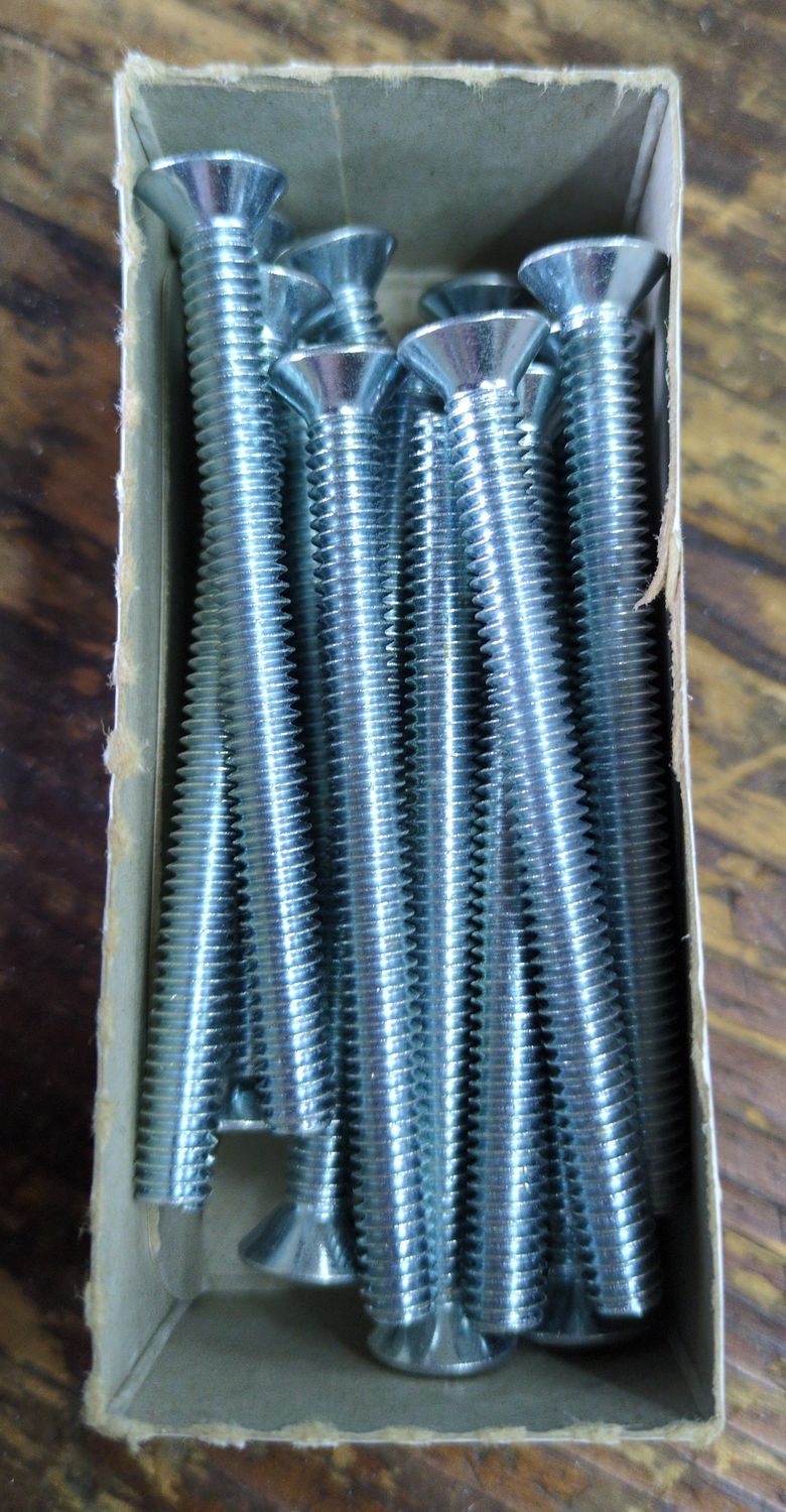 1/4-20 x 3 Machine Screw Flat Head