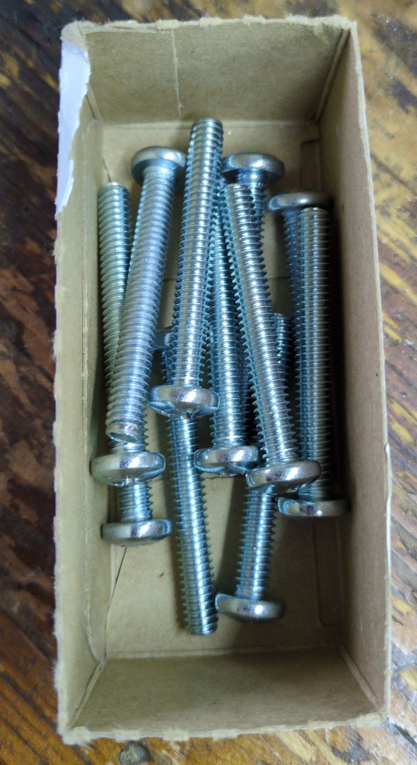 1/4-20 x 2 Machine Screw Pan Head