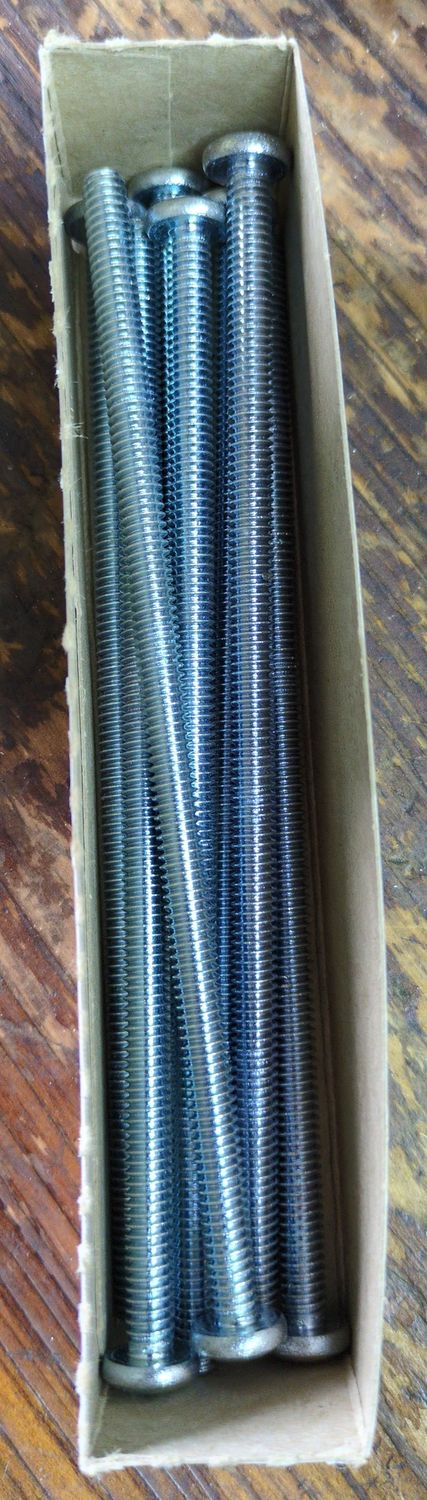 1/4-20 x 6 Machine Screw Pan Head