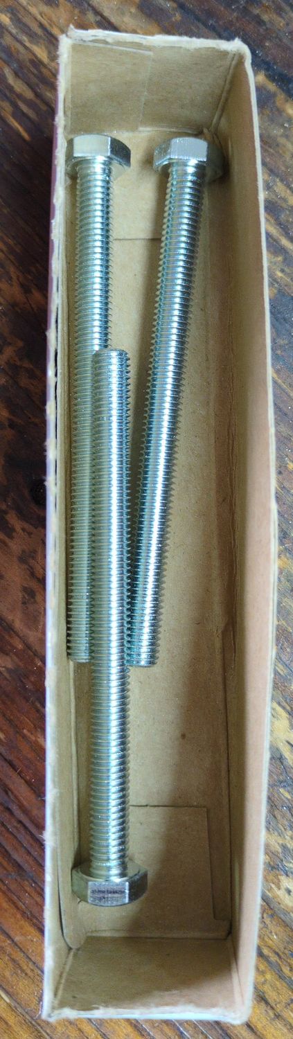 8mm-1.25 x 100mm Tap Bolt