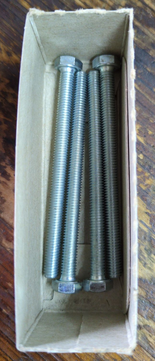 6mm-1.00 x 80mm Tap Bolt