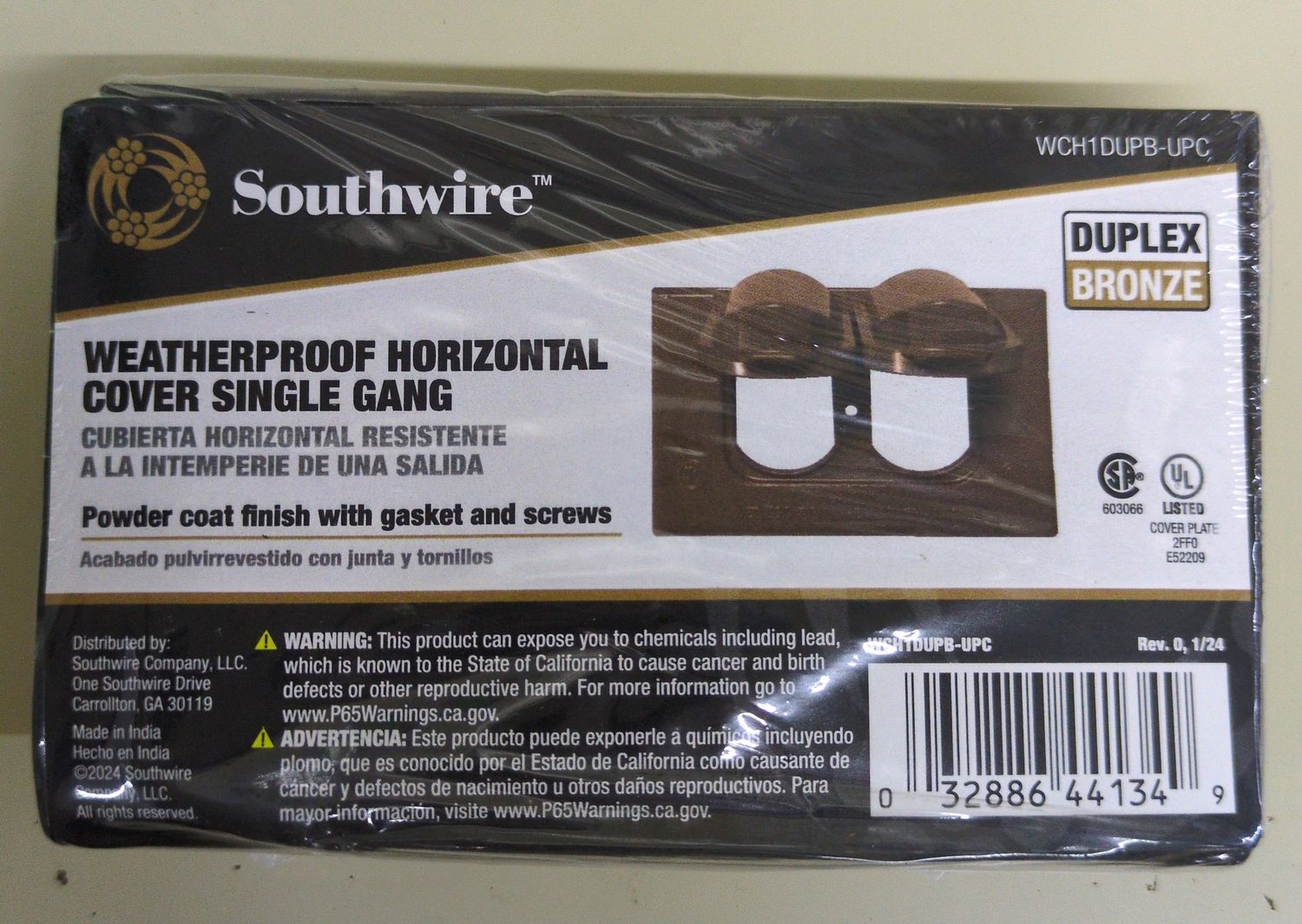 WCH1DUPB 1G WP HRZN DPLX BRNZ