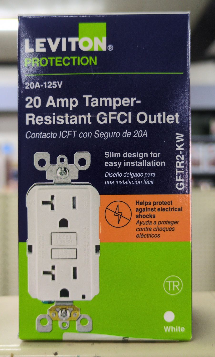 GFTR2-R12-0KW/R92 SELF-TEST GFCI