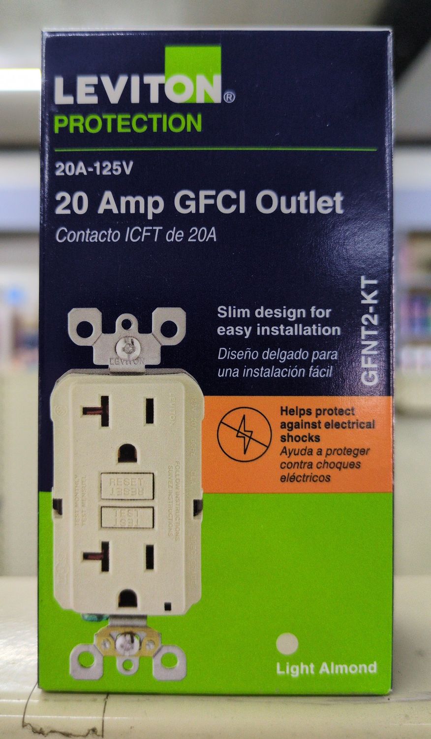 GFNT2-R16-0KT/R96 SELF TEST GFCI