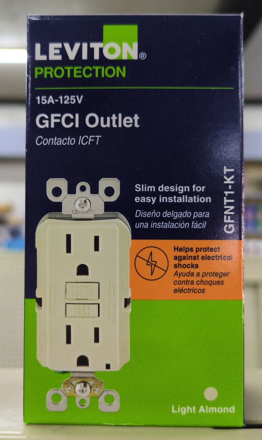 GFNT1-R16-0KT/R06 SELF TEST GFCI