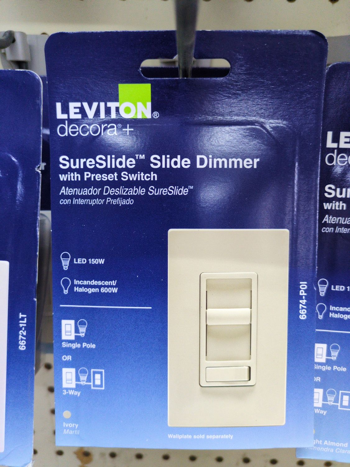 R71-06674-P0I 1-POLE,3 WAY DIMMER